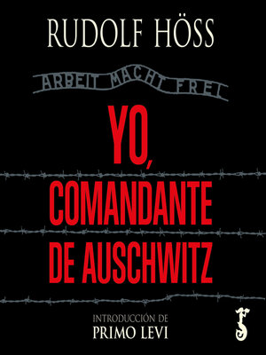 cover image of Yo, comandante de Auschwitz
